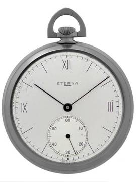  Eterna Mans Pocket Watch Art Deco </h1> 