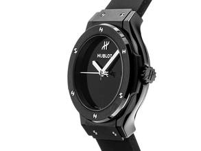 Thumbnail von Hublot Classic Fusion Quartz Black Magic Ref.581.CX.1270.RX.MDM Full Set Ungetragen