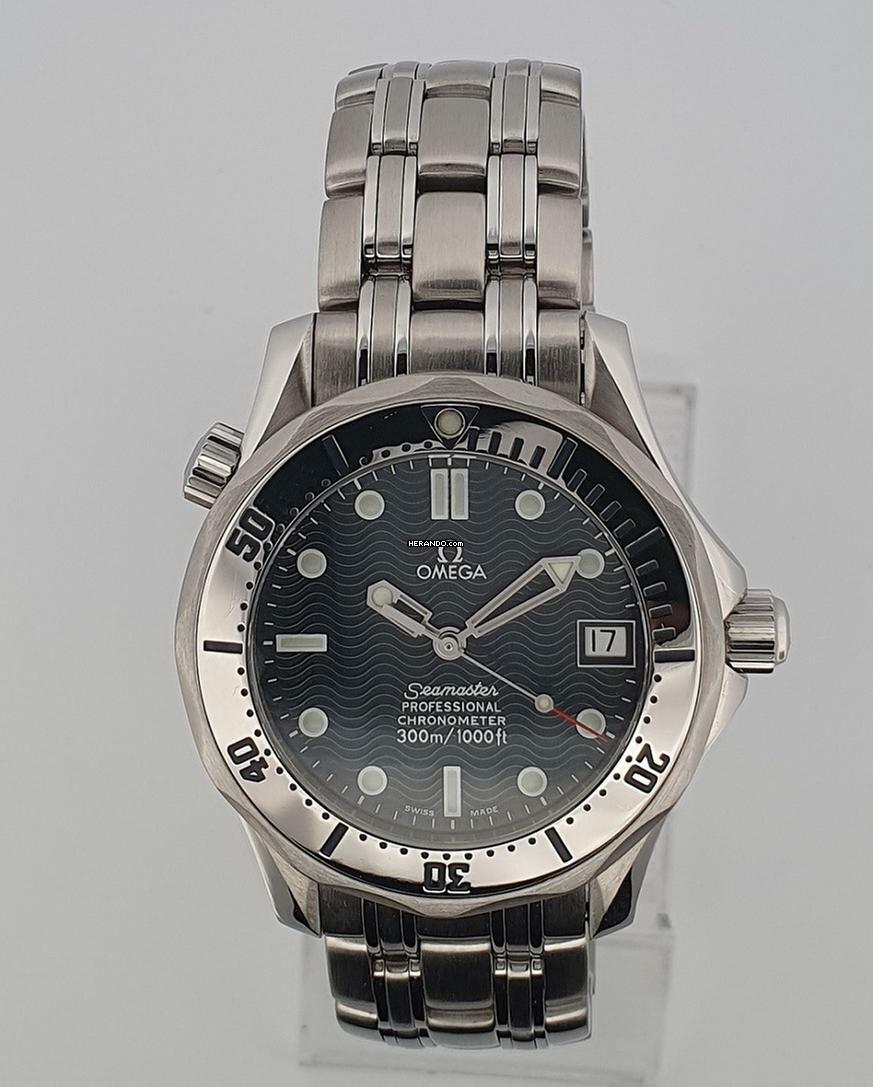 Omega Seamaster Diver 300 M medium Stahl Automatik </h1>