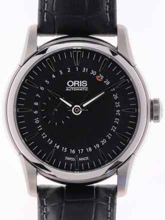  Oris Artelier Small Second Gents Automatic Wristwatch Artelier Small Second Pointer Date  