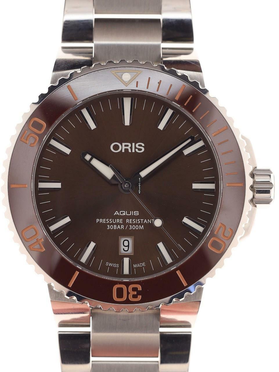 Oris Aquis Date Gens Automatic Wristwatch Aquis Date Ref. 7730 4152 limited Edition here 1.460 / 2.000 units worldwide