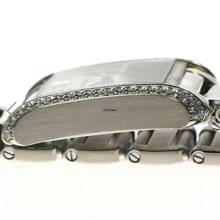 Thumbnail von Cartier Tank Anglaise Quartz 23mm Steel ~1+TCW DIAMOND Watch </h1>