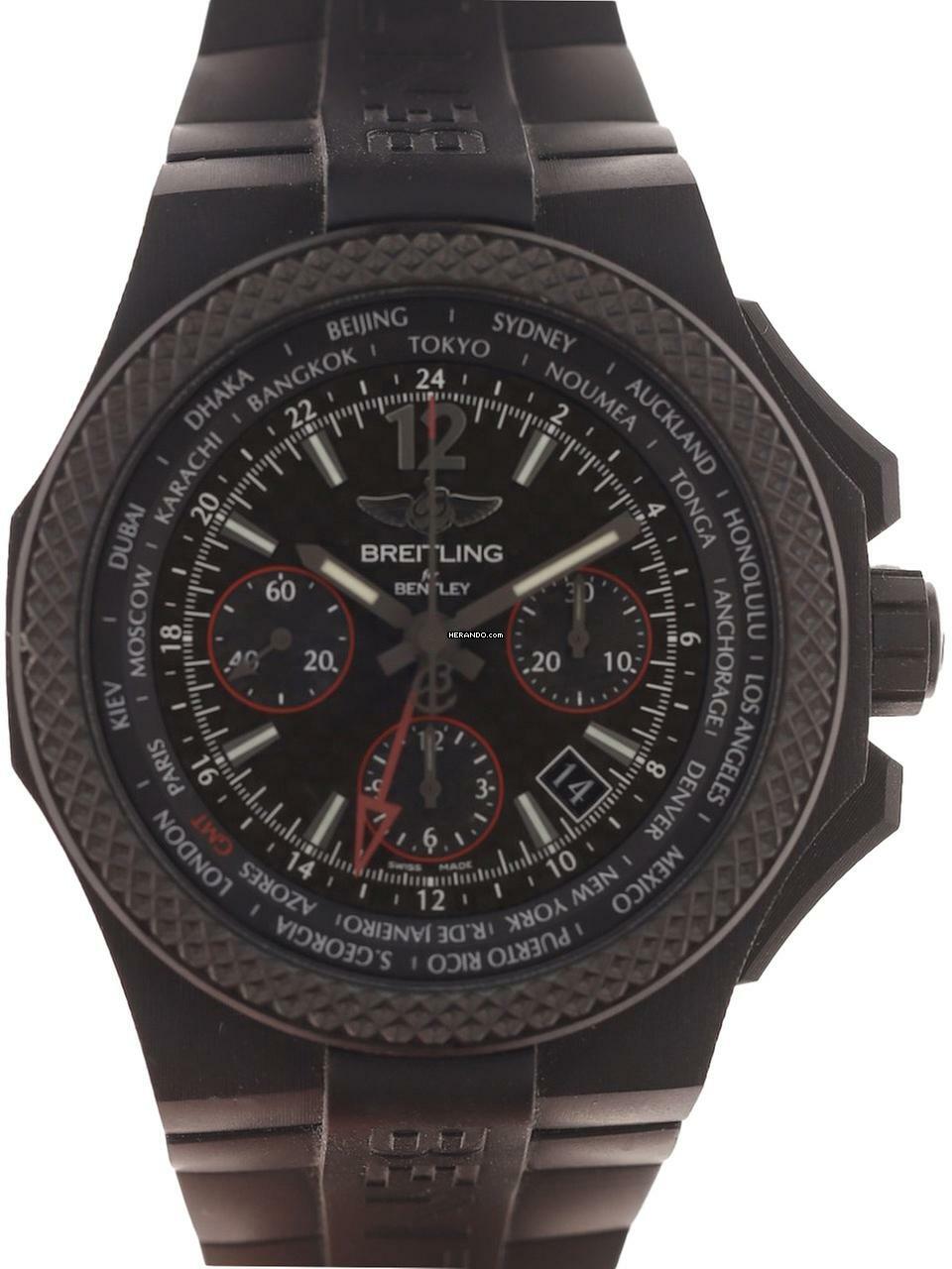 Breitling Bentley B04 GMT Gents Automatic limited Edition ( here # 094 / 250 ) Wristwatch Chronograph Bentley GMT B04 S Certified Chronometer Ref. NB 0434 E5 / NB0434E5/BE94 </h1>