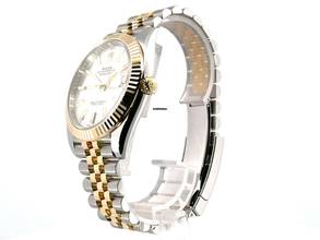 Thumbnail von Rolex Datejust 41 Edelstahl Gelbgold 126333 Silber Index Jubile </h1>