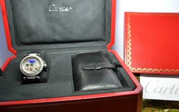 Thumbnail von Cartier Pasha Perpetual Tourbillon Automatik 10ct Diamanten </h1>