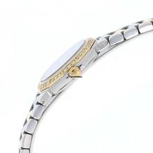 Thumbnail von Baume & Mercier Riviera + Damenarmbanduhr Riviera Quarz Stahl / Gold