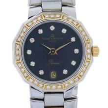 Thumbnail von Baume & Mercier Riviera + Damenarmbanduhr Riviera Quarz Stahl / Gold