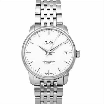  Mido Baroncelli III M027.208.11.011.00 - Baroncelli III Automatic White Dial Stainless Steel Ladies Watch </h1> 