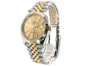 Thumbnail von Rolex Datejust 41 Edelstahl Gelbgold 126333 Champagner Jubile </h1>