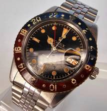 Thumbnail von Rolex GMT-Master Vintage GMT Master Pepsi Bakelite Radium von 1958 6542 </h1>