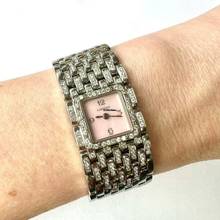 Thumbnail von Cartier Panthère RUBAN Quartz Steel 1.32TCW DIAMOND Watch </h1>