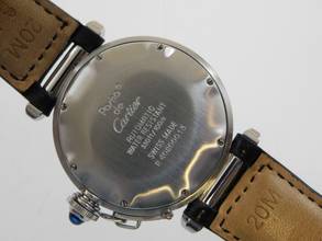 Thumbnail von Cartier Pasha Automatik 38 mm Herrenuhr mit Lederband im Top Zustand mit original Faltschließe </h1>