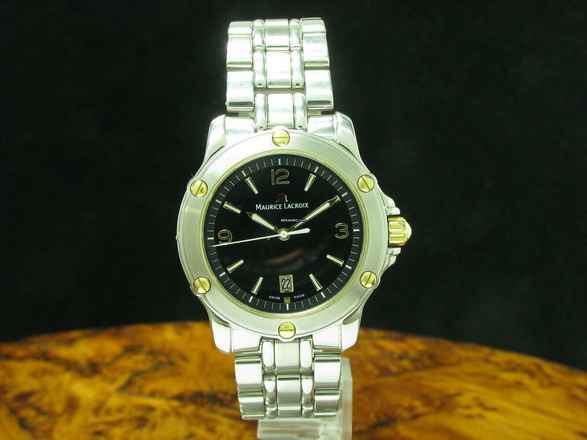  Maurice Lacroix Tiago Edelstahl Unisexuhr Mit Datum / Ref 69820 / Inkl. Box & Pa </h1> 