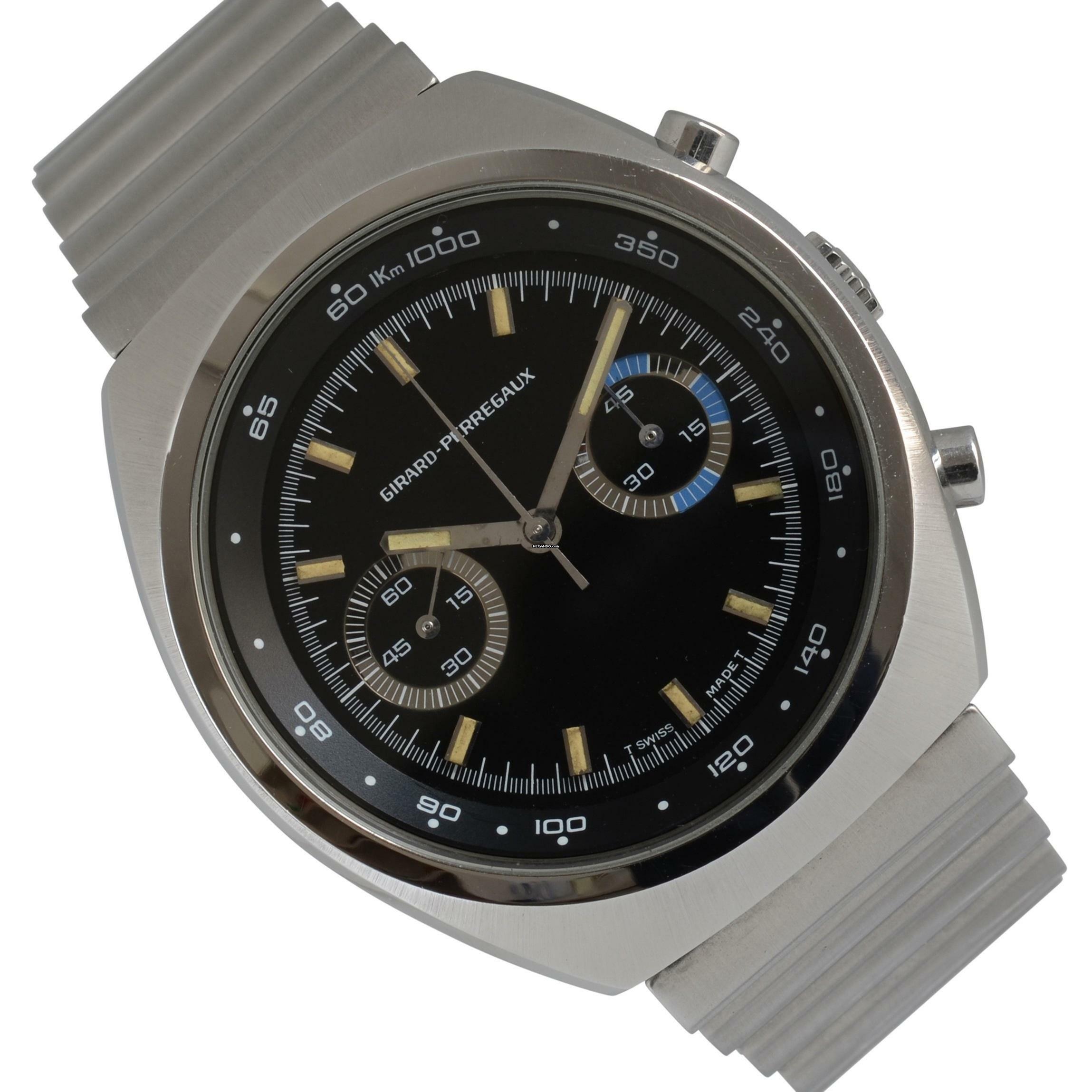 Girard Perregaux Chronograph 4210SA vintage valjoux 23 1970’s </h1>