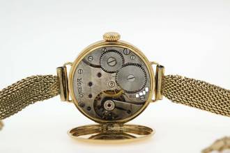 Thumbnail von Omega Ultra Rare Art Deco Model 18K Gold Caliber 23.7 ST1