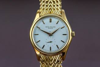 Thumbnail von Patek Philippe Calatrava very rare 2526 | 1953 Mark I | Enamel Dial | Caliber PP 12-600AT </h1>