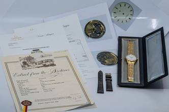 Thumbnail von Patek Philippe Calatrava very rare 2526 | 1953 Mark I | Enamel Dial | Caliber PP 12-600AT </h1>