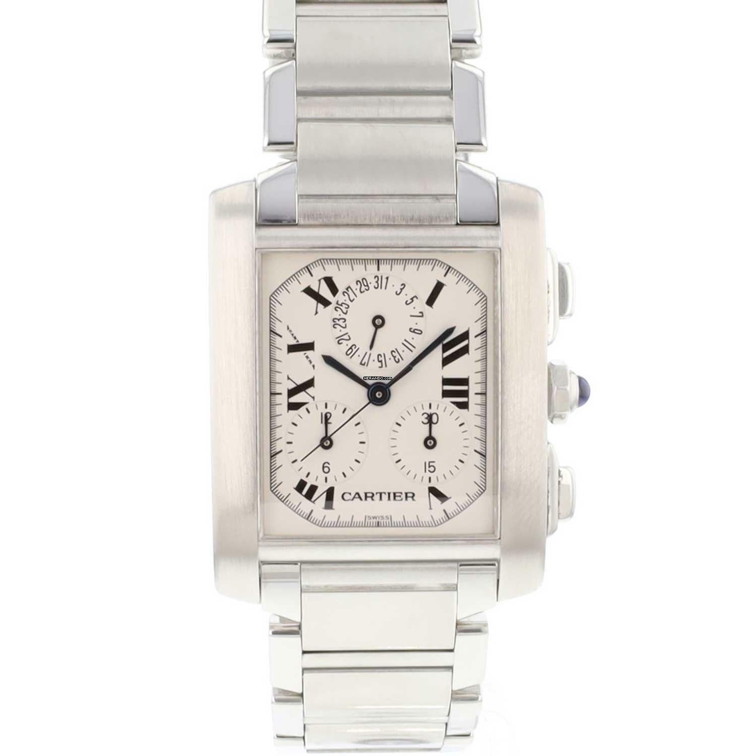 Cartier Tank Française Chronoflex </h1>