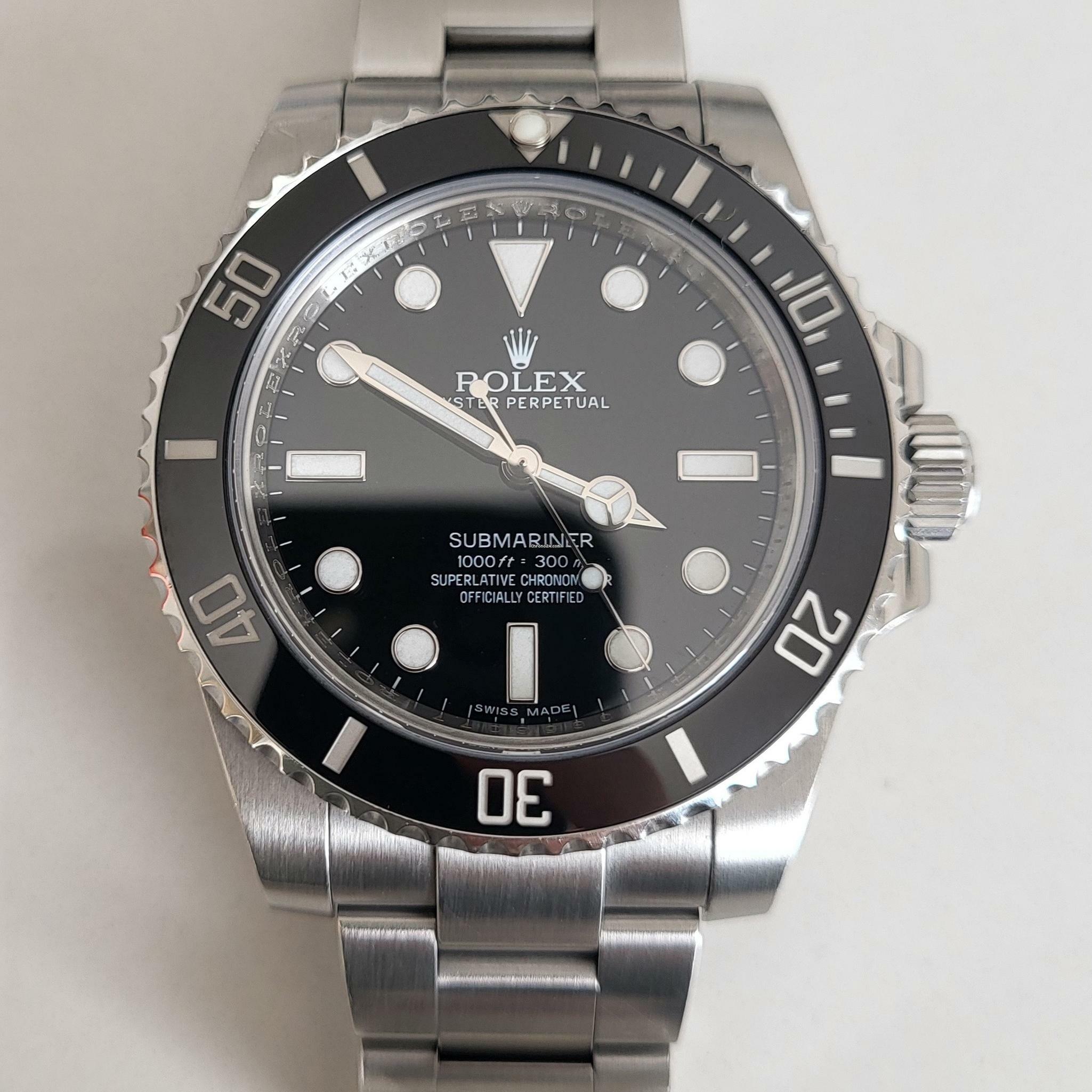 Rolex Submariner (No Date) 114060 </h1>