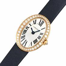 Thumbnail von Cartier Baignoire 18K Rose Gold ~1TCW Diamond Watch NEW Model </h1>