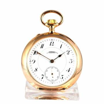  A. Lange & Söhne Taschenuhr 1 A Ausführung Handaufzug 750/000 Rotgold 56 mm 1901 </h1> 