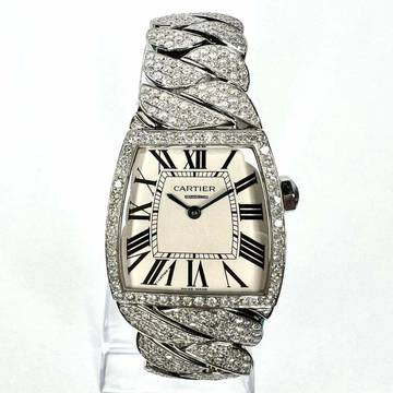 Cartier La Dona de Cartier 2835 Quartz 28mm Steel 6.08TCW Diamond Watch </h1>