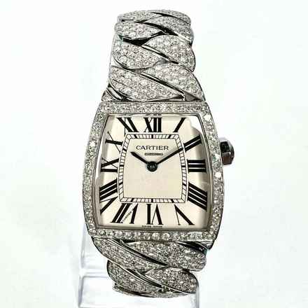  Cartier La Dona de Cartier 2835 Quartz 28mm Steel 6.08TCW Diamond Watch </h1> 