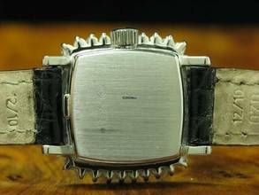 Thumbnail von Dugena Flair 14kt 585 Weißgold Handaufzug Damenuhr / Kaliber Dugena 2131 </h1>