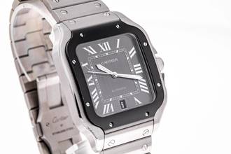 Thumbnail von Cartier Santos 40 Grey Dial Steel WSSA0037