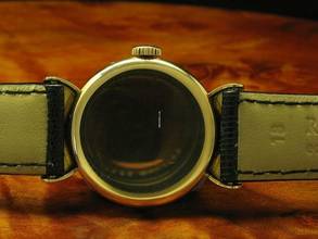 Thumbnail von Patek Philippe Calatrava 18kt 750 Gold Handaufzug Herrenuhr Ref 572 Von 1941 </h1>