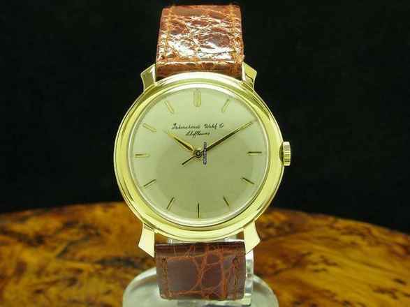  IWC Shark Fin 18kt 750 Gold Handaufzug Herrenuhr / Ref 521 / Kaliber C.89 </h1> 