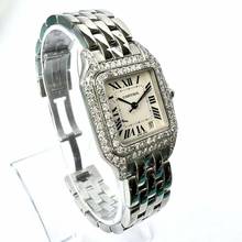 Thumbnail von Cartier Panthère 27mm Steel 1.25TCW Diamond Watch NEW Model </h1>