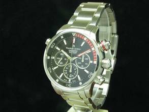 Thumbnail von Maurice Lacroix Pontos S Edelstahl Automatic Chronograph Herrenuhr / Ref Pt6018 </h1>