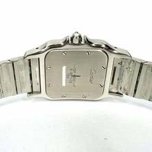 Thumbnail von Cartier Santos Galbée 29mm Quartz 2 Tone 0.85TCW Diamond Watch </h1>