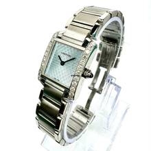 Thumbnail von Cartier Tank Française Quartz 20mm Steel LMT EDITION Dial 0.80TCW DIAMOND Watch </h1>