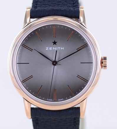  Zenith Elite Classic 18K Roségold Dresswatch 39mm Klassiker Automatic B+P </h1> 