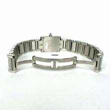 Thumbnail von Cartier Tank Française Quartz 20mm Steel 0.80TCW DIAMOND Watch </h1>