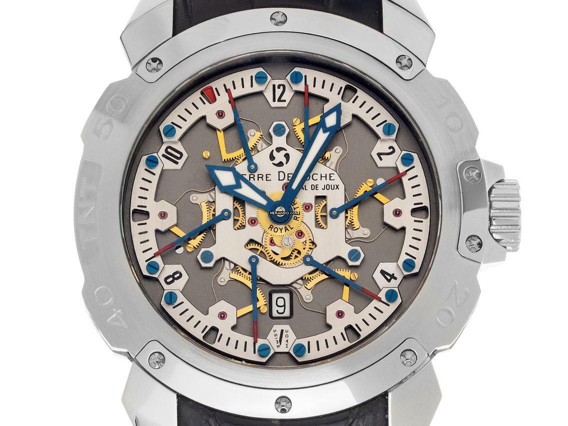 Pierre DeRoche TNT Royal Retro 43 Ref.TNT10005ACTIO-001CRO 2013 Full Set wie Neu