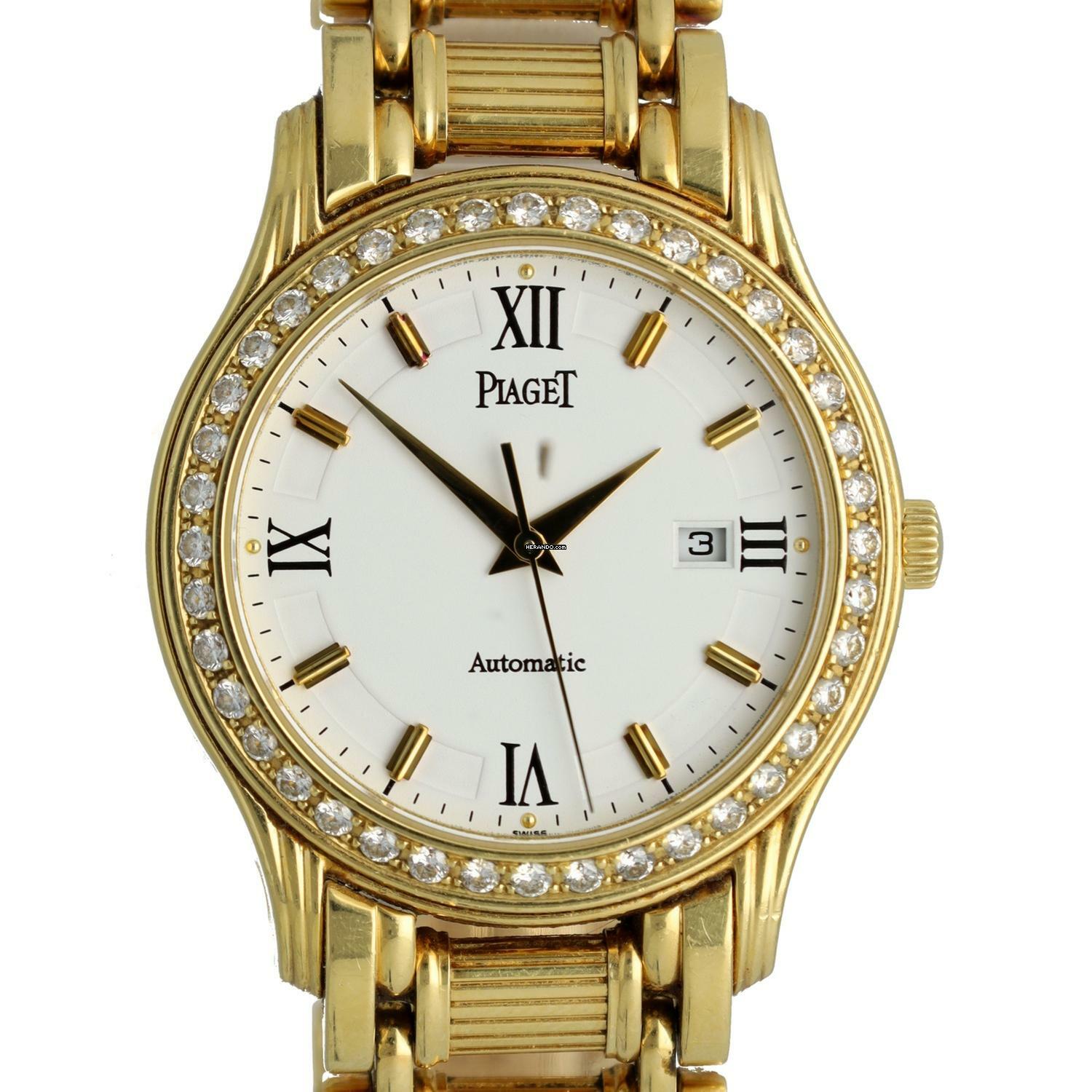 Piaget Polo Ref.24005 18K. Factory Diamond Set 146 grams