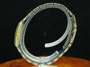 Thumbnail von Rado Diastar Keramik / Gold Mantel Damenuhr / Ref 153.0283.3 </h1>