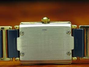 Thumbnail von Rado Diastar Keramik / Gold Mantel Damenuhr / Ref 153.0283.3 </h1>