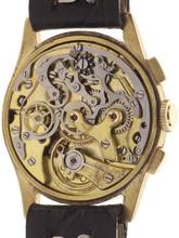 Thumbnail von Baume & Mercier Gents manual wind Wristwatch Chronograph 17 Rubis Antimagnetic