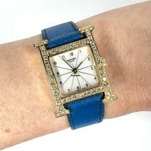 Thumbnail von Hermès Heure H 25mm 2 Tone 0.92TCW DIAMOND Watch </h1>