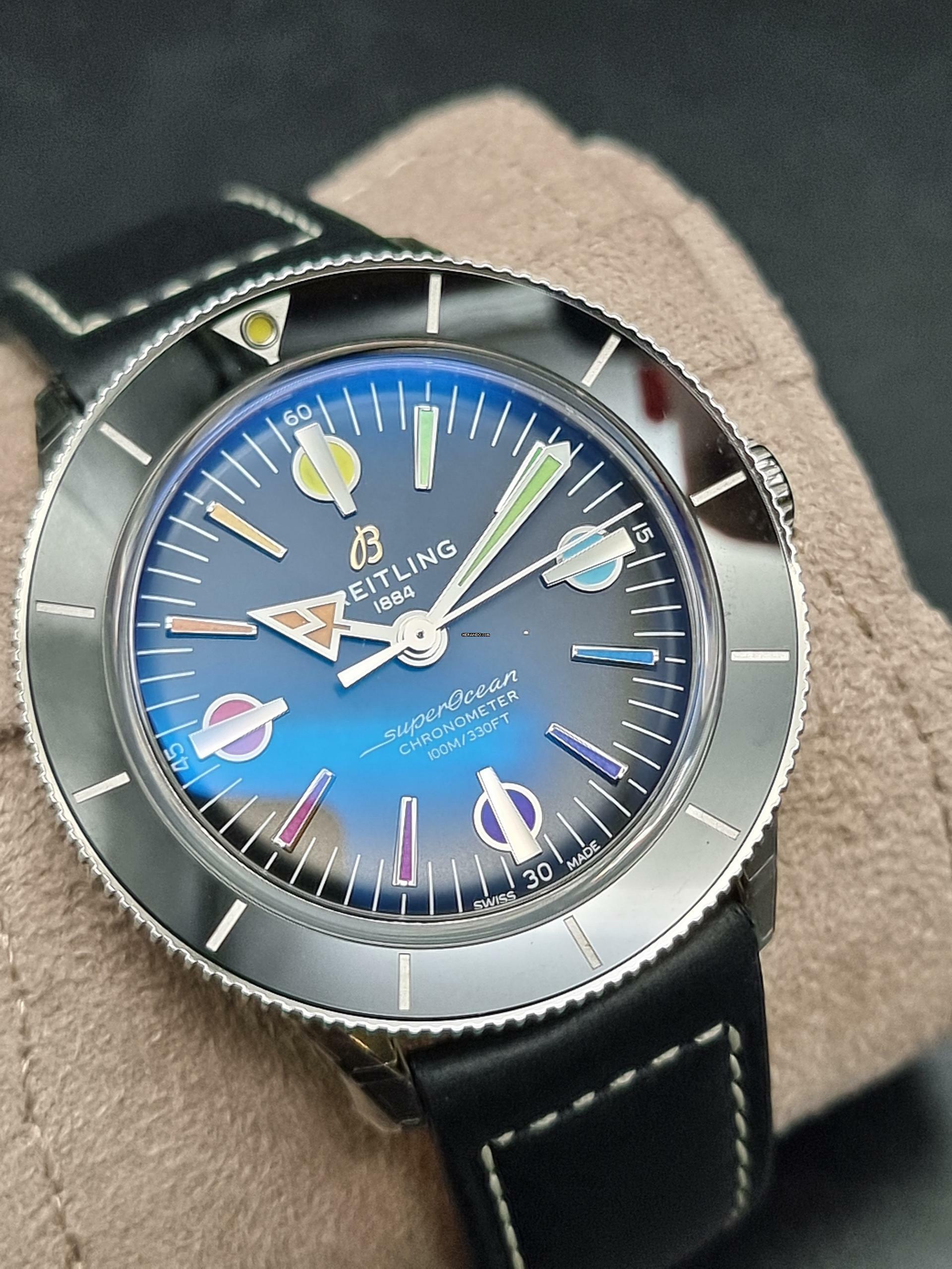 Breitling Superocean Heritage '57 Limited Edition Black A103701A1B1X1 Unworn/New Condition 7-2023 </h1>