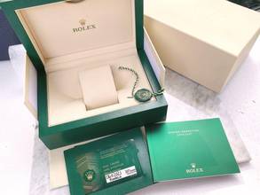 Thumbnail von Rolex Datejust 36 36mm Steel Palm Leaf Dial Green Grün Automatic Automatik Full Set 126200 126200