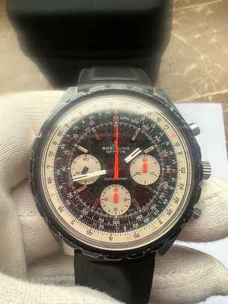  Breitling Chronomat 0818 Chronomat mit neuem Service Breitling u. Service Box aus 1968 </h1> 