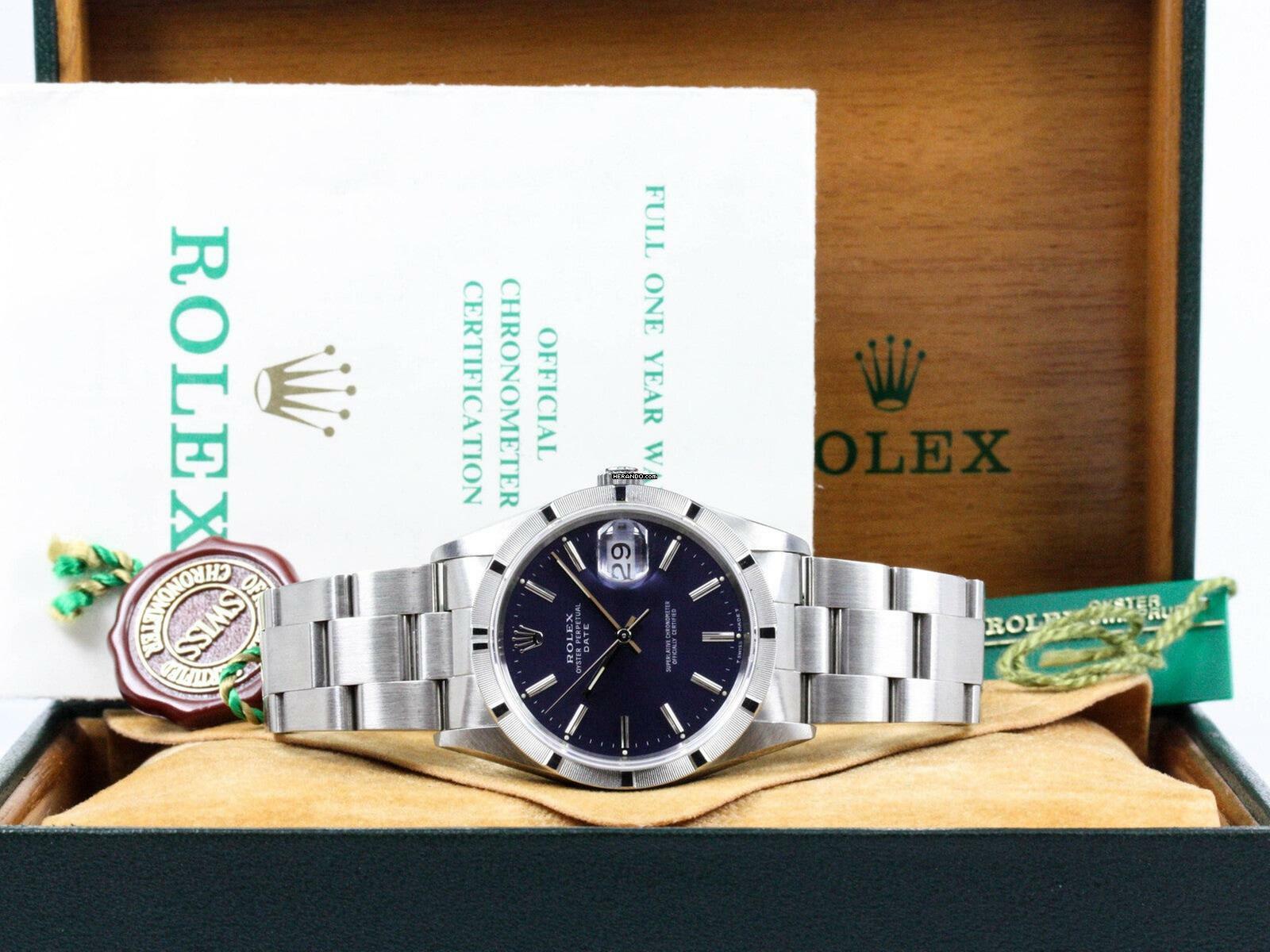 Rolex Oyster Perpetual Date 15210