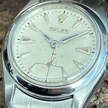 Thumbnail von Rolex Oyster Perpetual Damen - vintage Uhr - Ref. 6504 </h1>