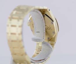 Thumbnail von Audemars Piguet Royal Oak Lady 18K Gold Date Grey Dial Top Luxus Klassiker </h1>