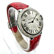 Thumbnail von Cartier Ballon Bleu 33mm Quartz 33mm Steel 1.17TCW DIAMOND Watch </h1>
